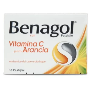 BENAGOL VIT C 36PAST ARANCIA