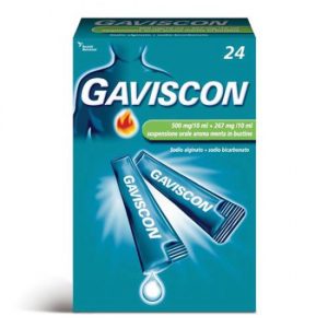 GAVISCON 24BUST500+267MG/10M