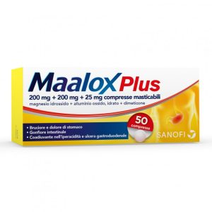 MAALOX PLUS 50CPR MAST